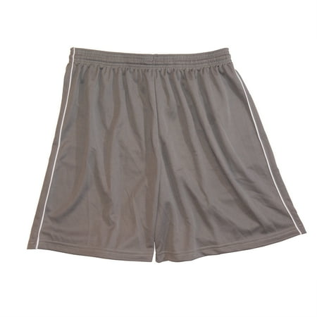 SOCCER SHORTS-ADULT-GRANITE-2X