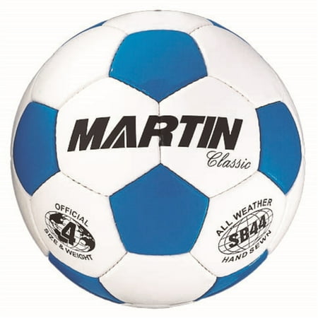 SOCCERBALL-SIZE 4, CLASSIC-BLUE