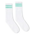thumbnail image 1 of SOCCO SC100 USA-Made Striped Crew Socks, 1 of 1
