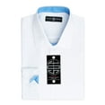 thumbnail image 1 of SOCIETY OF THREADS Mens White Collared Dress Shirt S 14/14.5- 32/33, 1 of 2