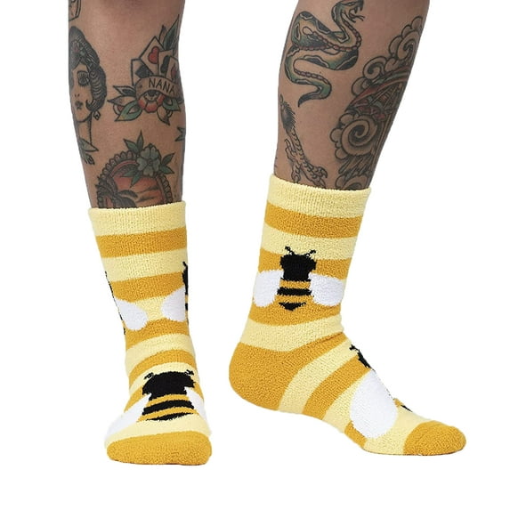 SOCK it to me Slipper Socks (CZ0002),Bee Cozy