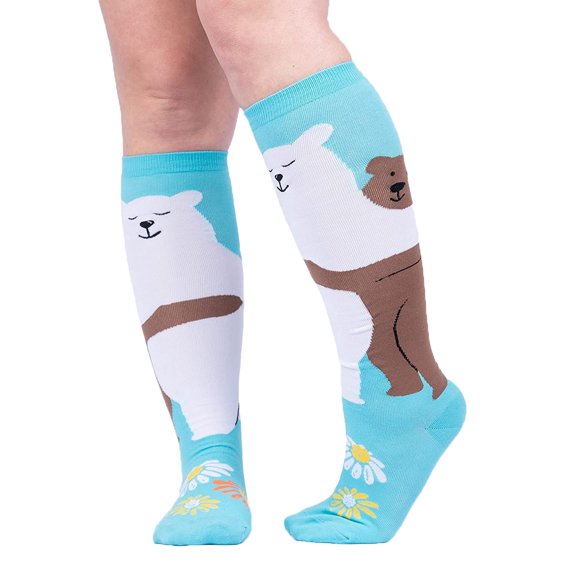 SOCK it to me Unisex Knee High Socks (F0611),Beary Best Friends