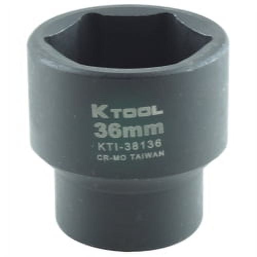 SOCKET IMPACT MET 1/2 DR 35MM