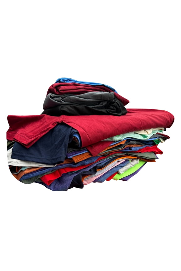 1000 Wholesale Bulk Mens T-Shirts - Even Ratio of Assorted Sizes - 440 Pounds - Pallet Skid Deal - Homeless Shelter Donations