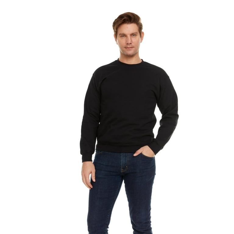 Bulk black sweatshirts discount