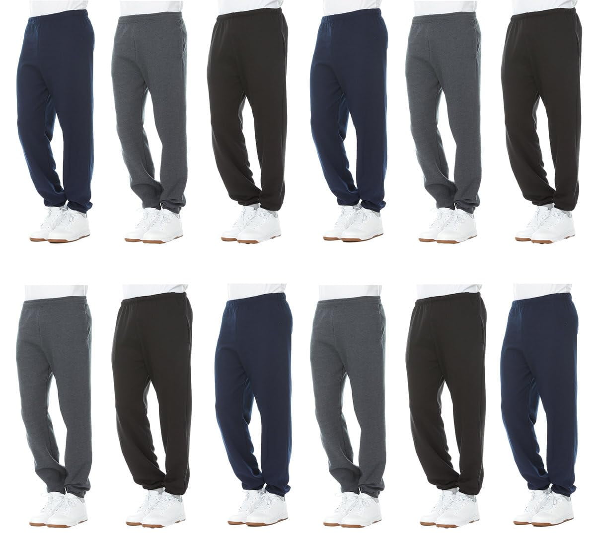 Men's no pocket sweatpants hotsell