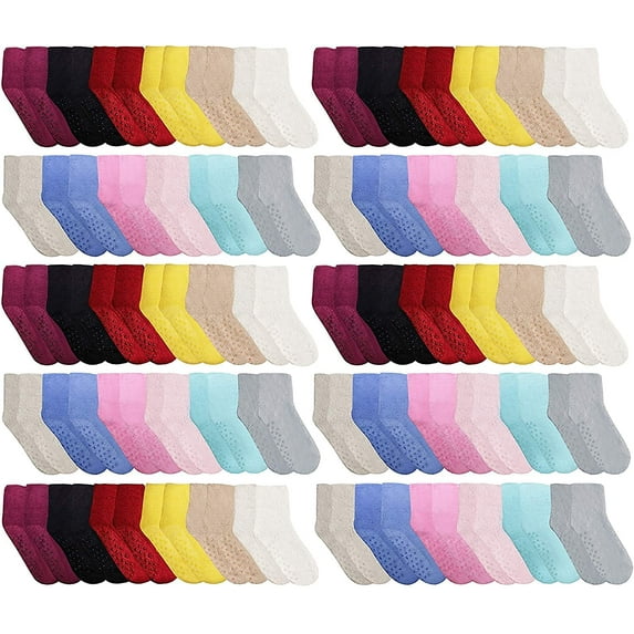SOCKS'NBULK 120 Pairs Case Of WSD Womens Fuzzy Socks, Winter Soft Fluffy Assorted Socks Size, 9-11 (120 Pairs Gripper Fuzzy Assorted)