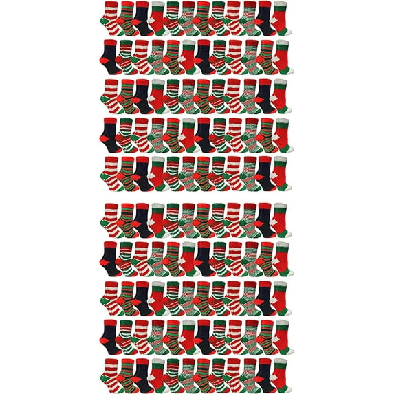 SOCKS'NBULK 24 Pairs Womens Wholesale Bulk Warm And Cozy Fuzzy Socks, Colorful Winter Socks