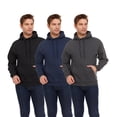 thumbnail image 1 of SOCKS'NBULK 3 Pack Mens Hoodie Sweatshirts, Cotton Blend, Bulk Adults Hoodies Sweatshirt, 1 of 6