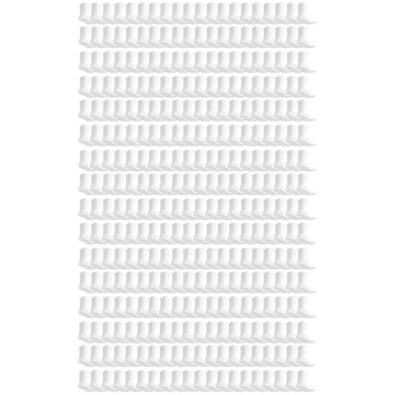 SOCKS'NBULK 300 Pairs of Mens & Womens Cotton Crew Socks for Homeless Shelter Donations, Wholesale Bulk, Case Pack
