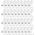 thumbnail image 1 of SOCKS'NBULK 36 Pairs Mens Lightweight Cotton Crew Socks Bulk, Homeless Donation Cheap, Wholesale Socks, 1 of 6