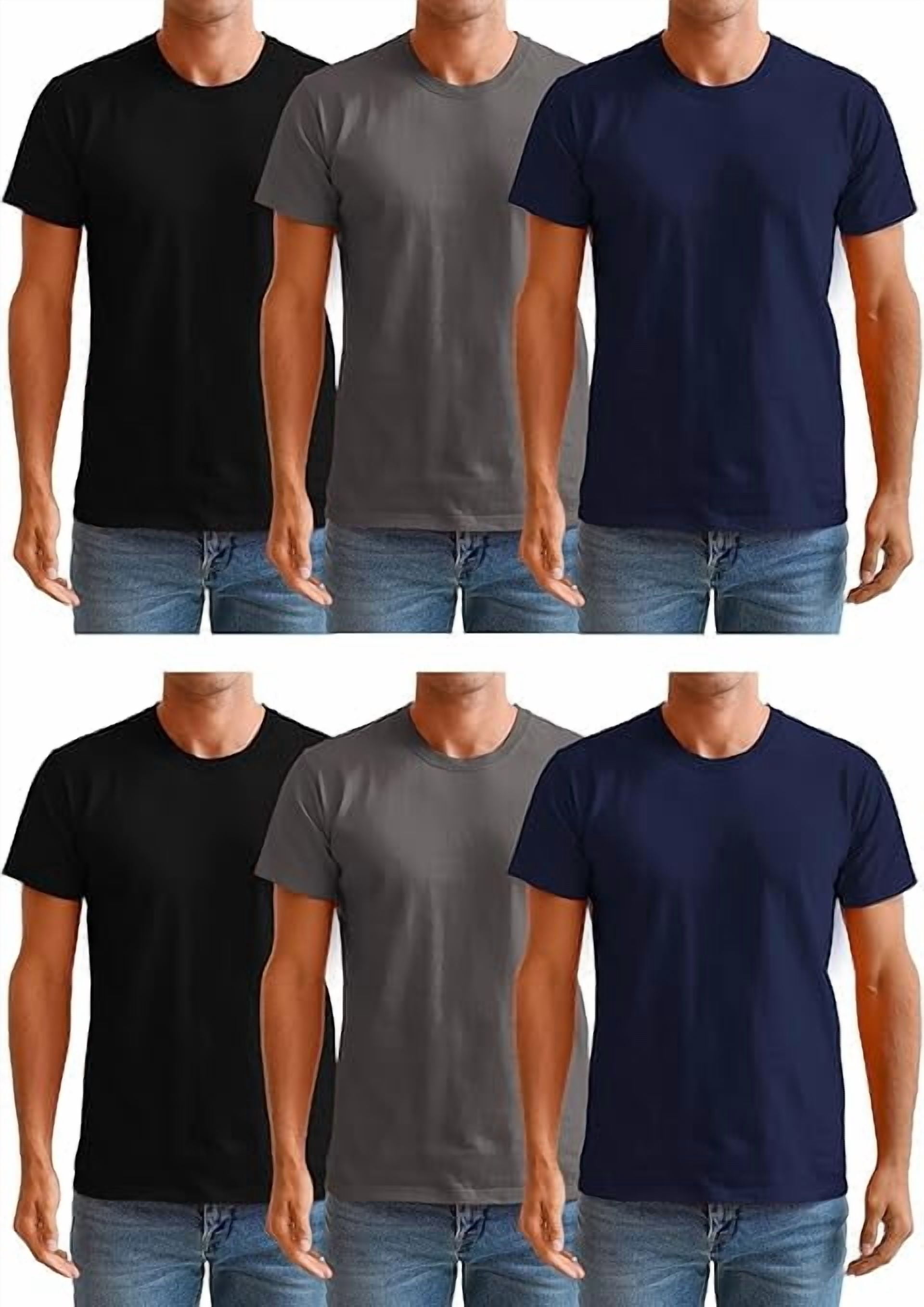 Walmart Essential Long Sleeve T-Shirt with Pocket, Soft Spun