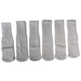 thumbnail image 1 of SOCKS’NBULK 6 Pairs of Children's Cotton Tube Socks White, Boys and Girls (White, 6-8), 1 of 1