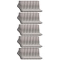 thumbnail image 1 of SOCKS'NBULK 60 Pairs of Kids Sports Ankle Socks, Wholesale Bulk Pack Athletic Socks for Girls and Boys (Gray, 4-6), 1 of 3