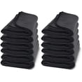 thumbnail image 1 of SOCKS'NBULK Bulk Soft Fleece Blankets 50 X 60, Cozy Warm Throw Blanket Sofa Travel Outdoor, Wholesale (50 X 60, 12 Pack Charcoal Gray), 1 of 4
