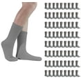 thumbnail image 1 of SOCKS’NBULK Heavy Duty 72 Pairs Cotton Crew Socks Men's, Women, Bulk Wholesale Socks, 1 of 3