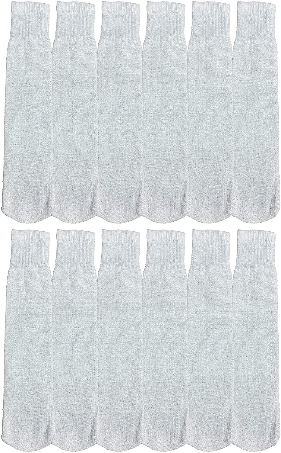 SOCKS'NBULK Kids & Children's Cotton Tube Socks, Wholesale Bulk Pack