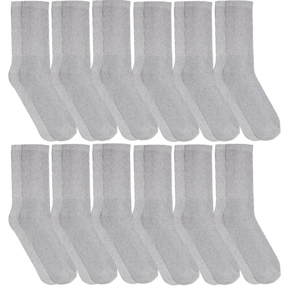 SOCKS’NBULK Men's Diabetic Neuropathy Edema Socks, Cotton Crew, Ankle, Medical Sock