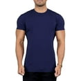 thumbnail image 1 of SOCKS'NBULK Mens Cotton Crew Neck Short Sleeve T-Shirts Mix Colors Bulk Pack, 1 of 7