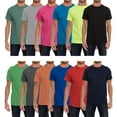 thumbnail image 1 of SOCKS'NBULK Mens Cotton Crew Neck Short Sleeve T-Shirts Mix Colors Bulk, 1 of 7