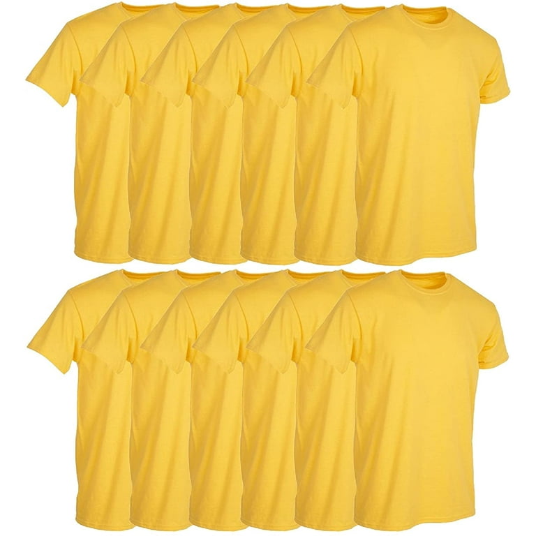 Bulk yellow t shirts new arrivals