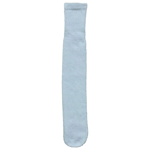 SOCKS'NBULK Mens Wholesale King Size Cotton Tube Socks - 24 Inch White Athletic Tube Socks - 13-16 - 36 Pack