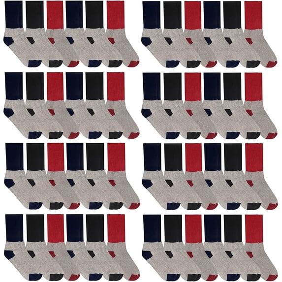 SOCKS'NBULK Mens Womens & Kids Thermal Boot Socks, Bulk Pack Thick Warm Winter Extreme Weather Socks