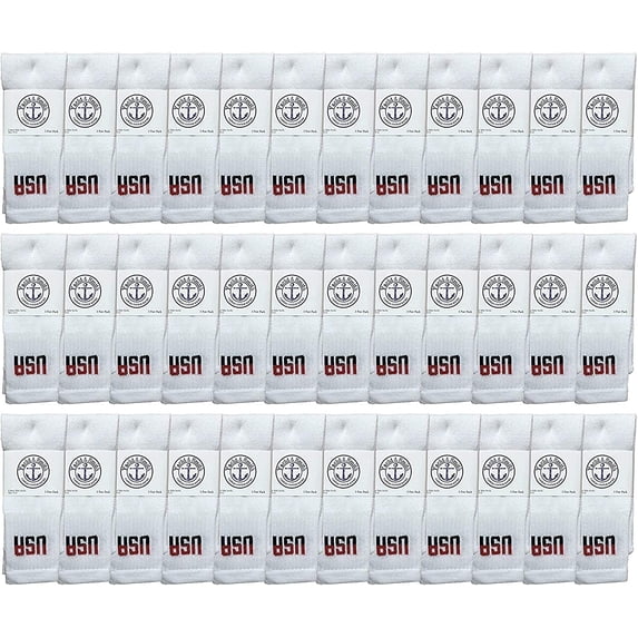 SOCKS'NBULK USA Pride Wholesale Cotton Socks For Men Woman Children, American Themed Socks (Womens (9-11) Tube, 36)