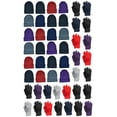 thumbnail image 1 of SOCKS'NBULK Wholesale Beanie and Glove Winter Bulk Kit, Kids Adults Bulk Sets, Homeless Donation Shelters, 1 of 6