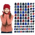 thumbnail image 1 of SOCKS'NBULK Wholesale Beanie and Glove Winter Bulk Kit, Kids Adults Bulk Sets, Homeless Donation Shelters, 1 of 8