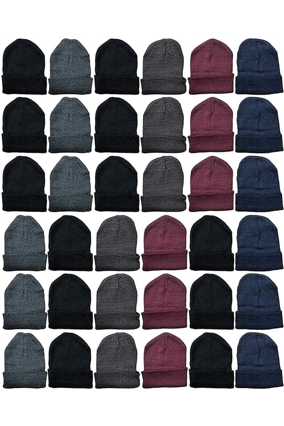Wholesale Beanies Or Gloves, Bulk Thermal Winter Solid Hat Or Glove
