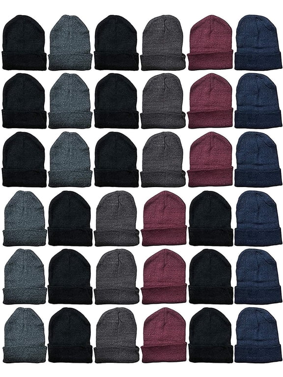 Wholesale Beanies Or Gloves, Bulk Thermal Winter Solid Hat Or Glove
