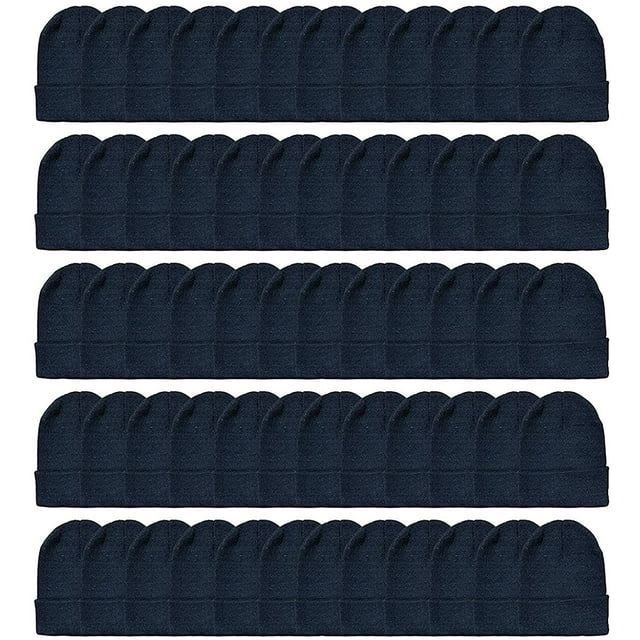 SOCKS'NBULK Wholesale Beanies Or Gloves, Bulk Thermal Winter Solid Hat Or Glove