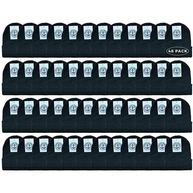 SOCKS'NBULK Wholesale Beanie and Glove Winter Bulk Kit, Kids Adults Bulk Sets, Homeless Donation Shelters