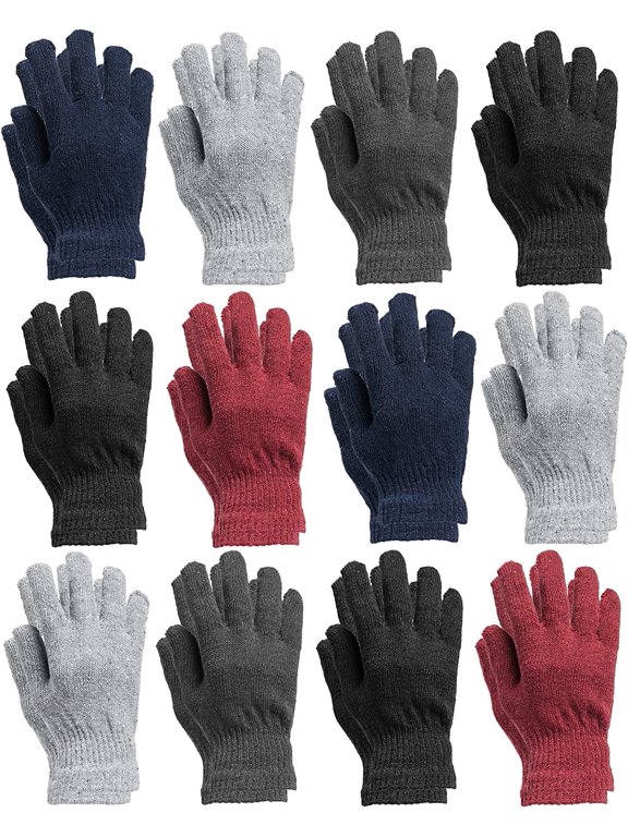 Wholesale Beanies Or Gloves, Bulk Thermal Winter Solid Hat Or Glove