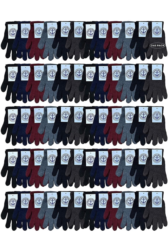 Wholesale Beanies Or Gloves, Bulk Thermal Winter Solid Hat Or Glove