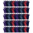thumbnail image 1 of SOCKS'NBULK Wholesale Bulk Winter Magic Gloves Warm Brushed Interior, Stretchy Assorted Mens Womens, 1 of 7