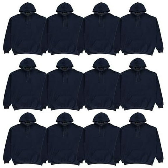 SOCKS'NBULK Wholesale Hoodie Sweatshirts, Men Womens Unisex Hoodies Cotton Blend, Bulk Adults Sweatshirt, Homeless Donation