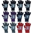 thumbnail image 1 of SOCKS'NBULK Winter Beanies & Gloves For Men & Women, Warm Thermal Cold Resistant Bulk Packs, 1 of 7