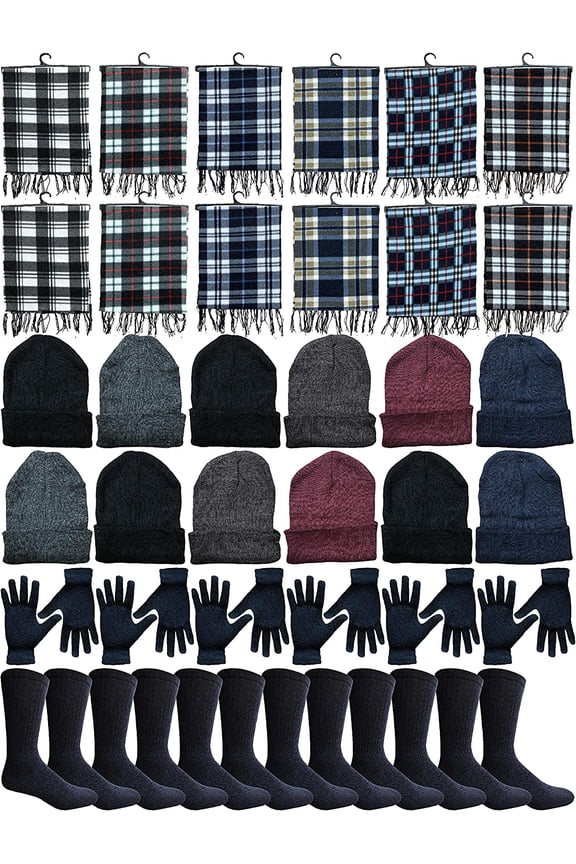 Winter Beanies Wholesale Bulk Cold Weather Unisex Hat (One Size Fits All)