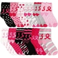 thumbnail image 1 of SOCKS'NBULK Women Fuzzy Socks Crew Socks, Warm Butter Soft (9-11) (Motif Design 12 Pairs), 1 of 6