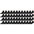 thumbnail image 1 of SOCKS'NBULK Womens Cotton Diabetic Ankle Socks, Loose Fit Top Non-Binding Medical Socks (36 Pack Black Ankle, Women (9-11)), 1 of 1