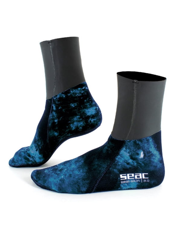 SOCKS SEAL SKIN CAMO BLUE 3 MM XXL