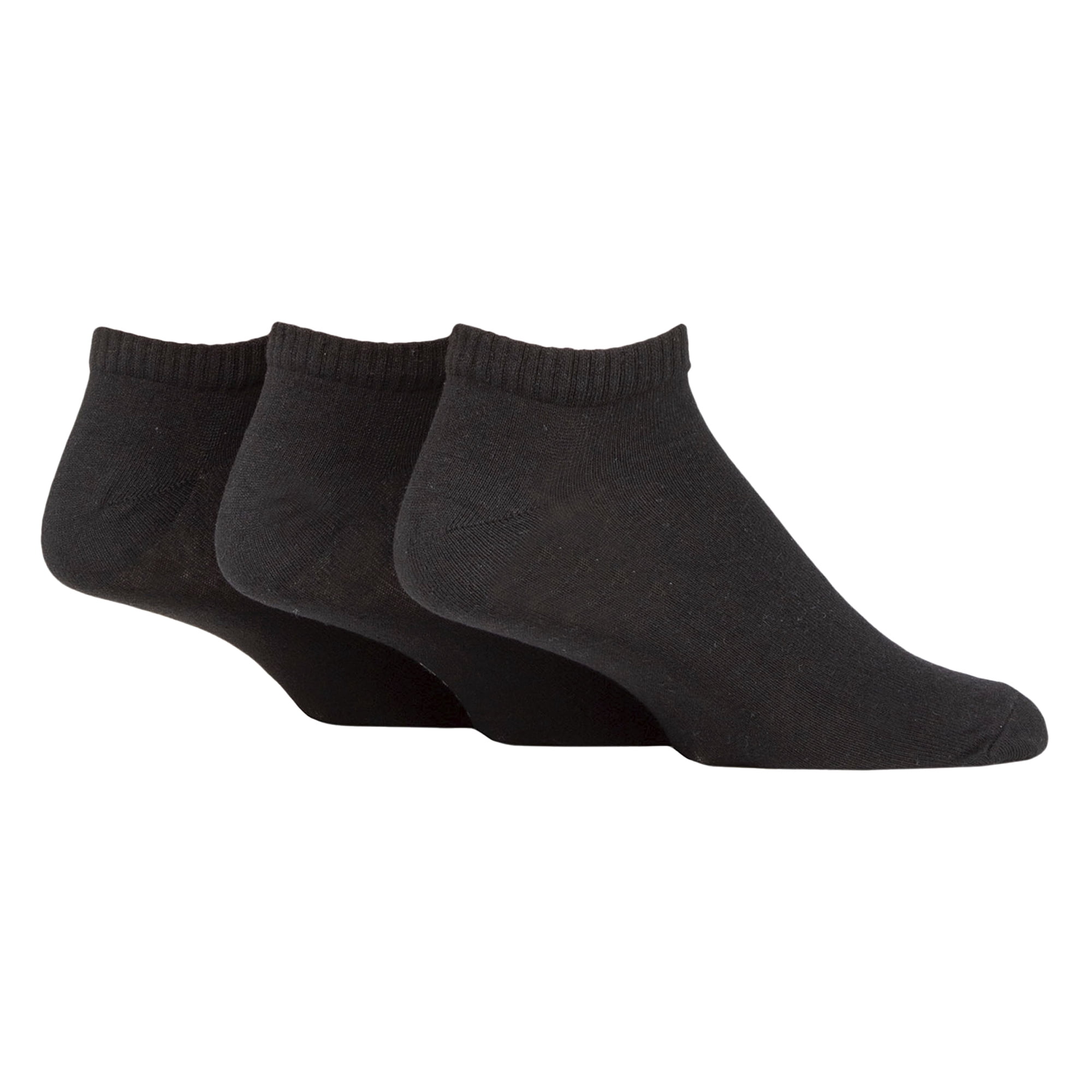 SOCKSHOP TORE - 3 Pack Mens Plain Sports Trainer Ankle Socks