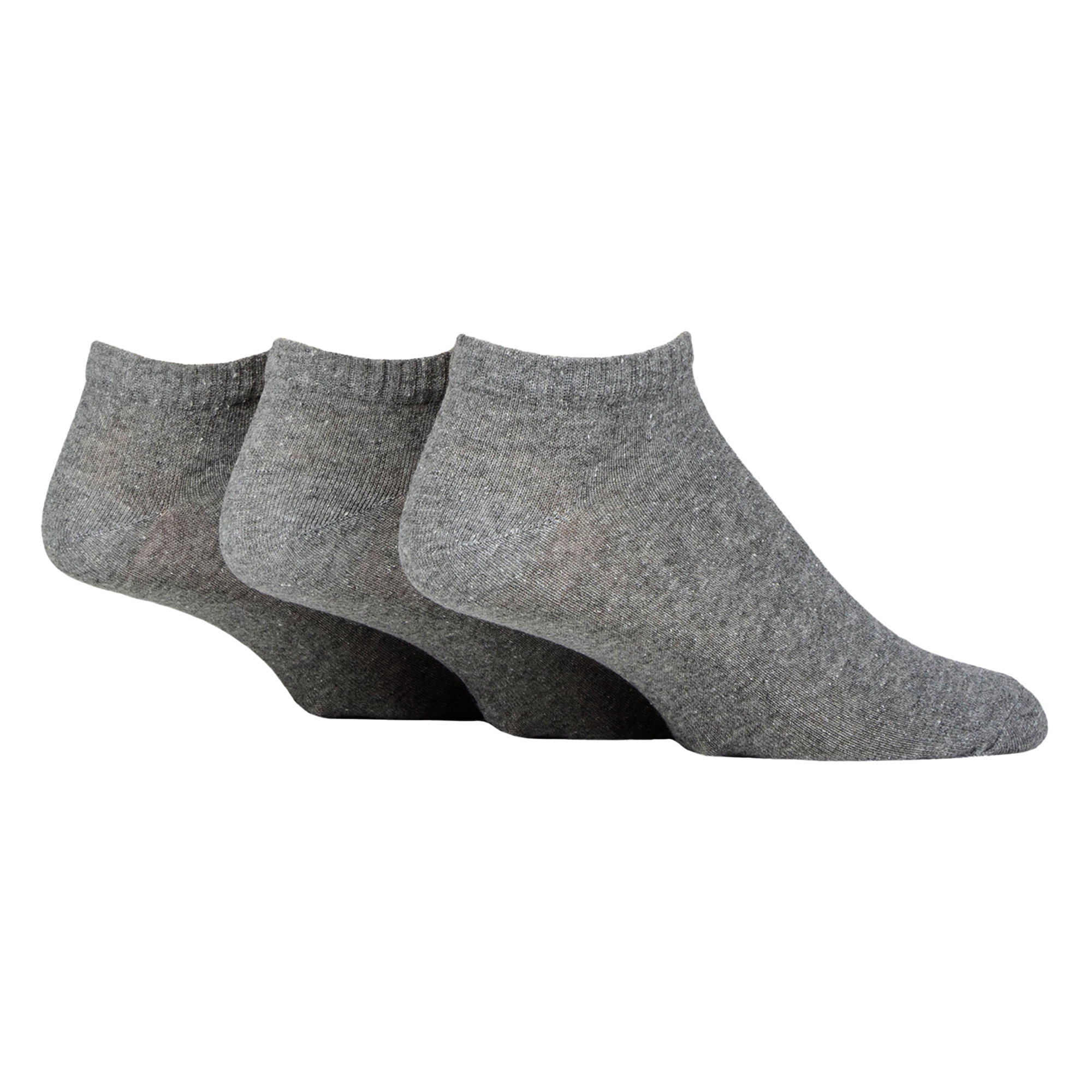 SOCKSHOP TORE - 3 Pack Mens Plain Sports Trainer Ankle Socks