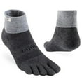 thumbnail image 1 of Injinji Performance 2.0 Trail Midweight Mini-Crew Socks, Granite, Small, 1 of 7
