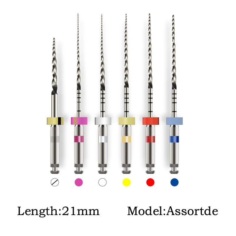 SOCO PLUS 6Pcs/Box Activated Root Canal File Dentist Tools Root Canal ...