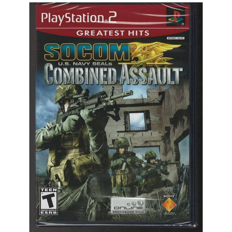 SOCOM US Navy SEALs: Combined Assault (Greatest Hits) PS2 SOCOM US Navy SEALs: Combined Assault (Greatest Hits) PS2
