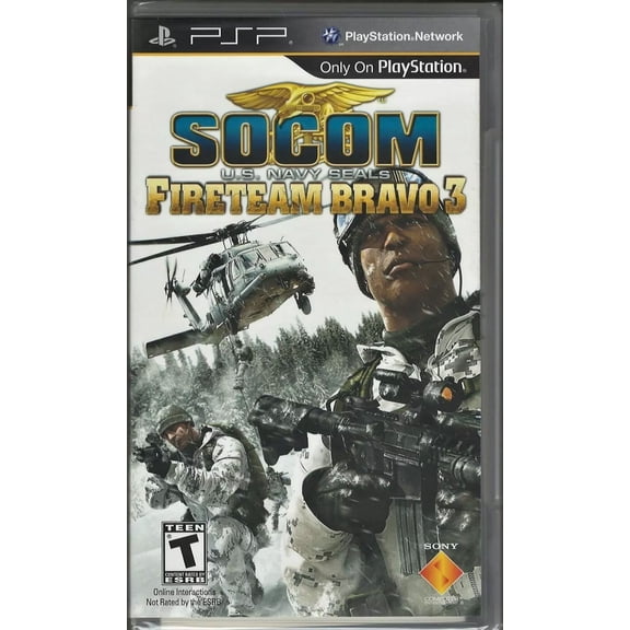 SOCOM US Navy SEALs: Fireteam Bravo 3 PSP (Brand New Factory Sealed )