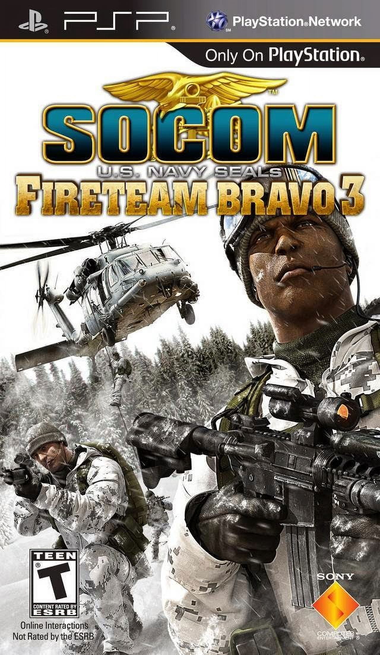 SOCOM US Navy SEALs: Fireteam Bravo 3 PSP 